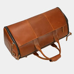 Continental Weekender Leather Travel Bag - Cross & Crown