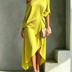 Camila | Elegant Asymmetrical Dress