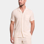 Minimalist Corduroy Set Shorts and Shirt - Cross & Crown