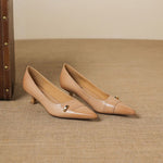 Isadora Genuine Leather Heels