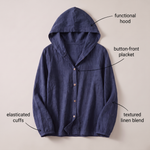 MIRI LINEN HOODIE