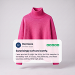 ARIA OVERSIZED TURTLENECK SWEATER