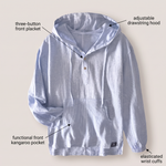 ANDORA LINEN HOODIE