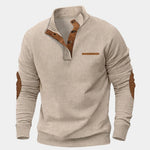 Monaco Casual Henley Pullover - Cross & Crown