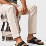 Continental Twin-Buckle Sandals - Cross & Crown