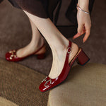 Erox Genuine Leather Heels
