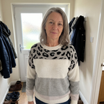 VELORA LEOPARD LUXE SWEATER