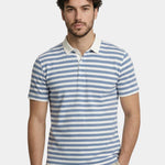 Azure Nautique Polo – Cross & Crown