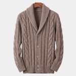 Men's Knitted Cardigan - Cross & Crown