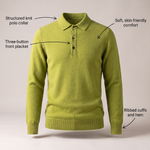WINDSOR REFINED POLO JUMPER