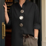 VERA ELEGANT COLLAR BLOUSE