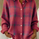 Colette™ | Plaid Cardigan