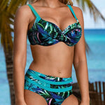 Anita® | High Waist Bikini With Leaf Print
