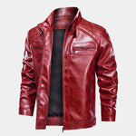 Vulcan Diamond Leather Jacket – Cross & Crown