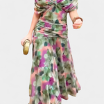 VALENTINA WILDFLOWER V-DRESS
