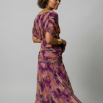Calen | Off Shoulder Flow Midi Dresses