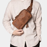 The Vanguard Leather Bag - Cross & Crown