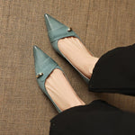 Isadora Genuine Leather Heels