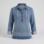 NIVELLE MODERN HALF-BUTTON SWEATER