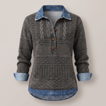 NIVELLE MODERN HALF-BUTTON SWEATER
