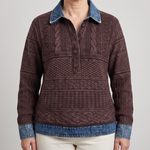 NIVELLE MODERN HALF-BUTTON SWEATER