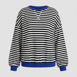 ELARA STRIPED PULLOVER