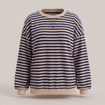 ELARA STRIPED PULLOVER