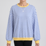 ELARA STRIPED PULLOVER