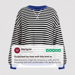 ELARA STRIPED PULLOVER