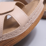 FLEUR WEDGE SANDALS