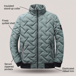 BELLINGHAM QUILTED BOMBER JACKET