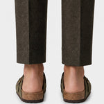 Bavarian Artisan Suede Clog - Cross & Crown