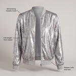 ISADORA GLITTER SLEEVE JACKET