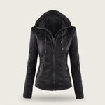 GENEVIEVE FAUX SUEDE JACKET
