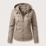 GENEVIEVE FAUX SUEDE JACKET