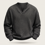 COSY LAYER WAFFLE TOP
