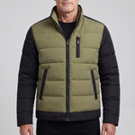 REFINED QUILTED LAYER JACKET