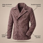 PREMIUM SUEDE TAILORED COAT