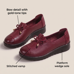 ELEGANT COMFORT LEATHER LOAFERS