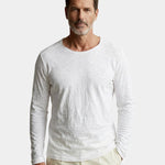 Essential Vintage Cotton Long Sleeve Tee - Cross & Crown