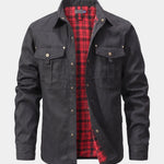Forge Flannel-Lined Snap Jacket – Cross & Crown