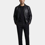 Denver Leather Jacket - Cross & Crown