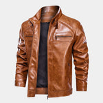 Vulcan Diamond Leather Jacket – Cross & Crown