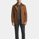 Essential Wool Blend Coat - Cross & Crown