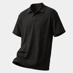 Imperial Diamond Knit Polo Shirt - Cross & Crown