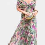 VALENTINA WILDFLOWER V-DRESS