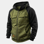 Cargo Trek Zip Hoodie - Cross & Crown