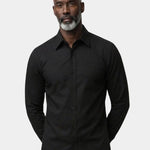 Elegant Spearpoint Collar Shirt - Cross & Crown