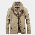 Vintage Military Aviator Jacket - Cross & Crown