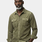 Casual Business Corduroy Shirt - Cross & Crown